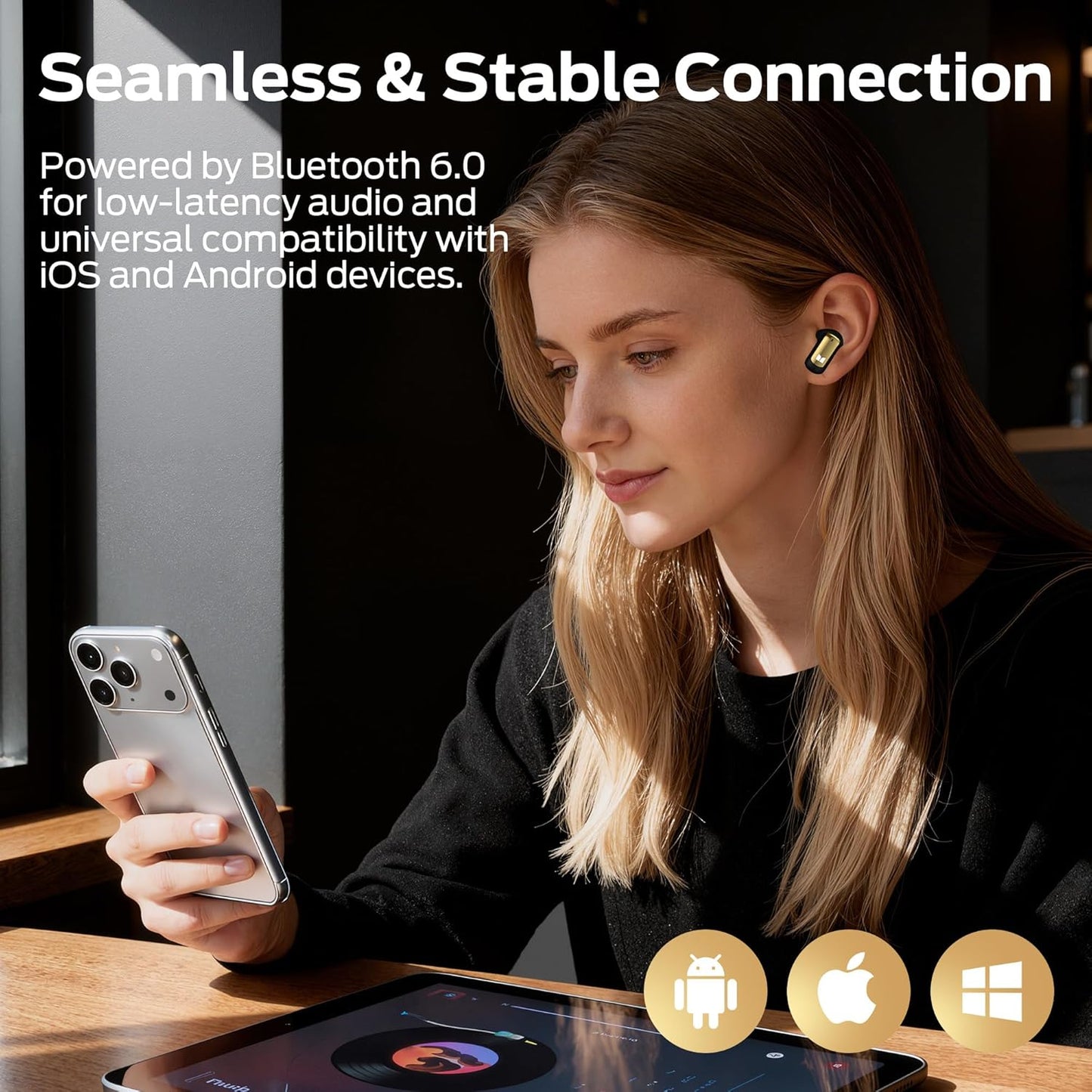 Handsfree Bluetooth Monster N-Lite 217, TWS, Alb