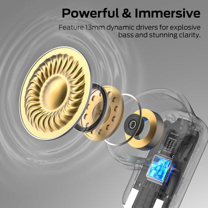 Handsfree Bluetooth Monster N-Lite 217, TWS, Negru