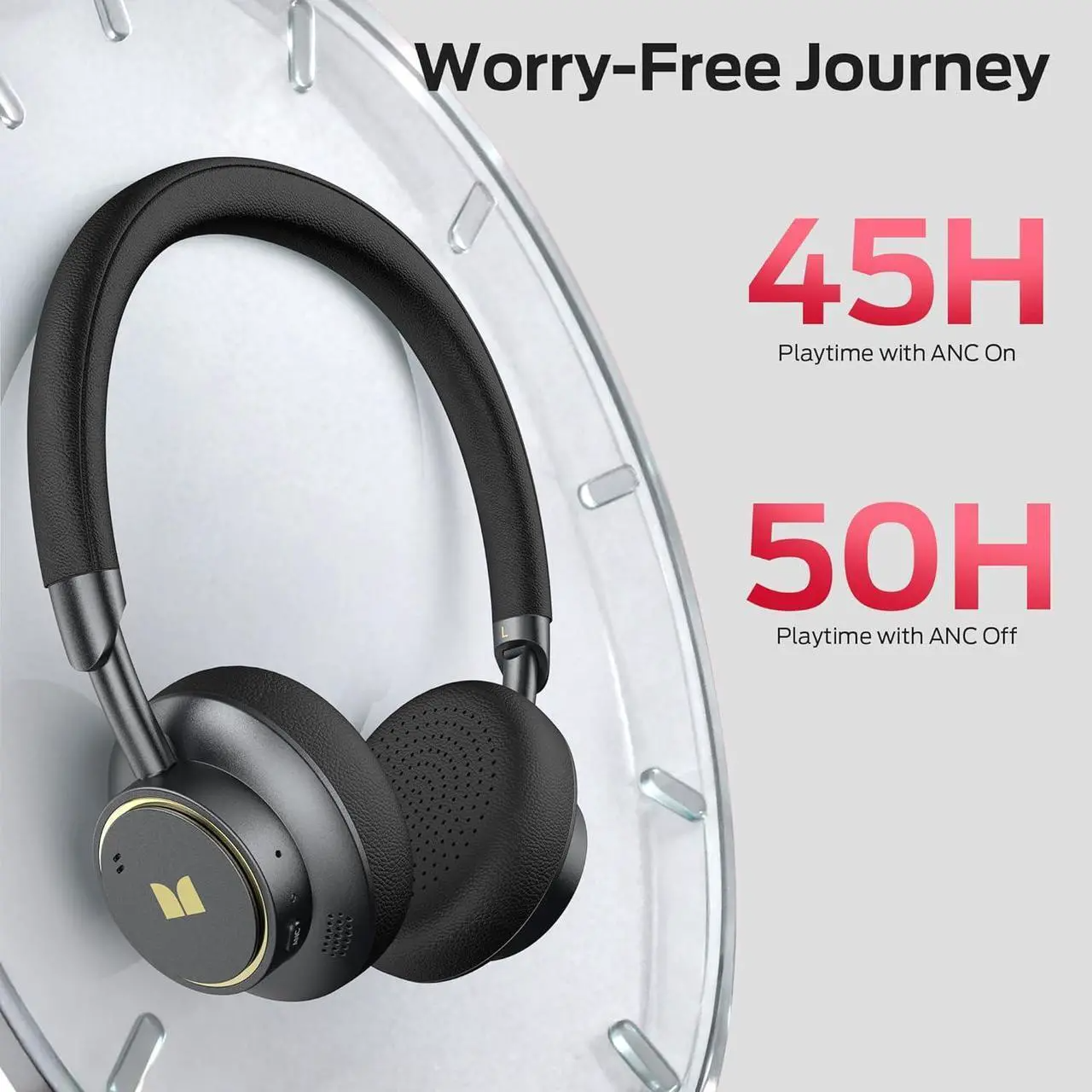 Handsfree Bluetooth Monster N-tune mini 02, A2DP, ANC, Negru