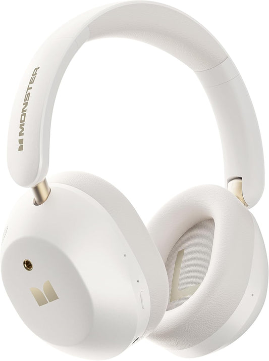 Handsfree Bluetooth Monster Persona 6th, MultiPoint, A2DP, ANC, Alb