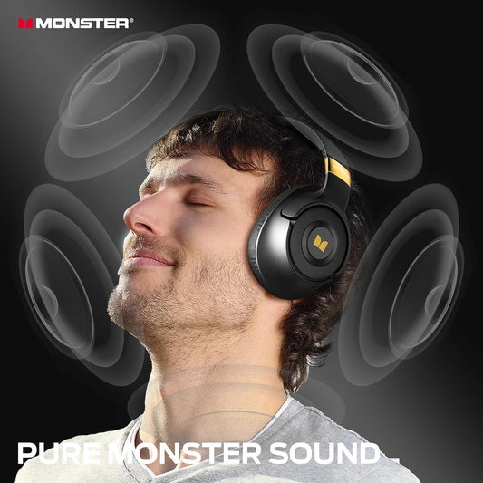 Handsfree Bluetooth Monster Persona SE, A2DP, ANC, Negru