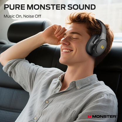 Handsfree Bluetooth Monster Persona 5th, MultiPoint, A2DP, ANC, Negru