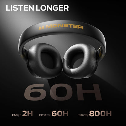 Handsfree Bluetooth Monster Persona SE, A2DP, ANC, Negru