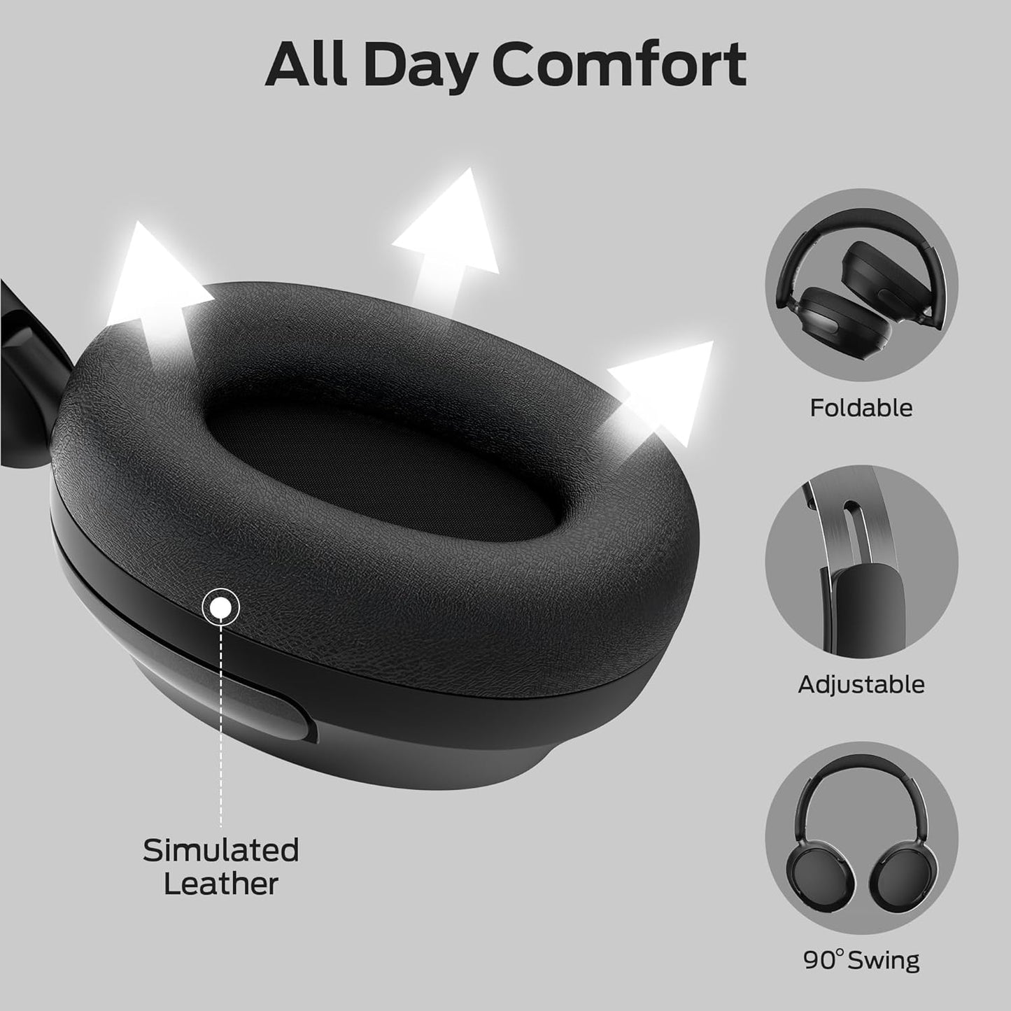Handsfree Bluetooth Monster Persona 3rd, MultiPoint, A2DP, ANC, Negru