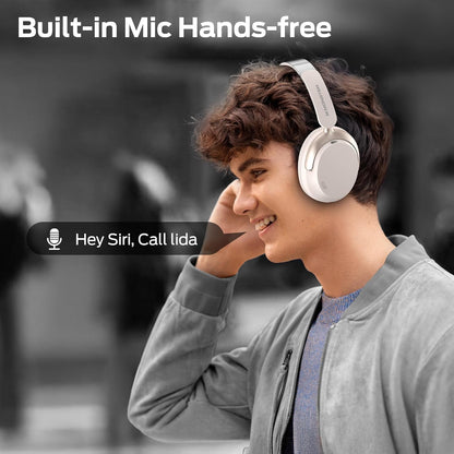 Handsfree Bluetooth Monster Persona 3rd, MultiPoint, A2DP, ANC, Alb