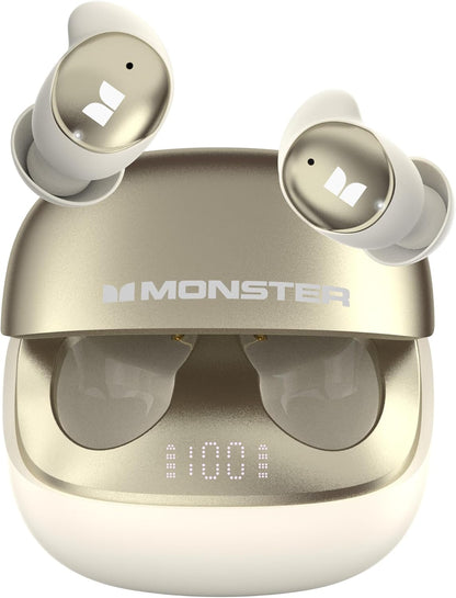 Handsfree Bluetooth Monster Sleep Ear200, TWS, ANC, Auriu