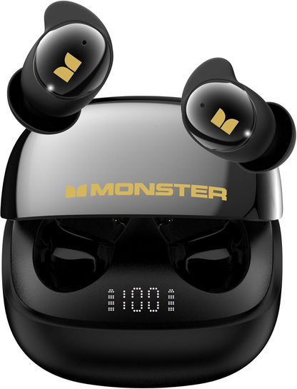 Handsfree Bluetooth Monster Sleep Ear200, TWS, ANC, Negru