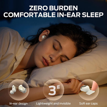 Handsfree Bluetooth Monster Sleep Ear200, TWS, ANC, Auriu