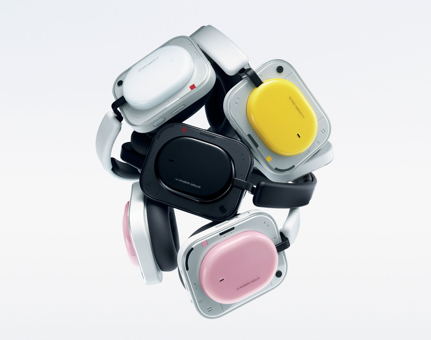 Handsfree Bluetooth Nothing Headphone (a), MultiPoint, A2DP, ANC, Negru