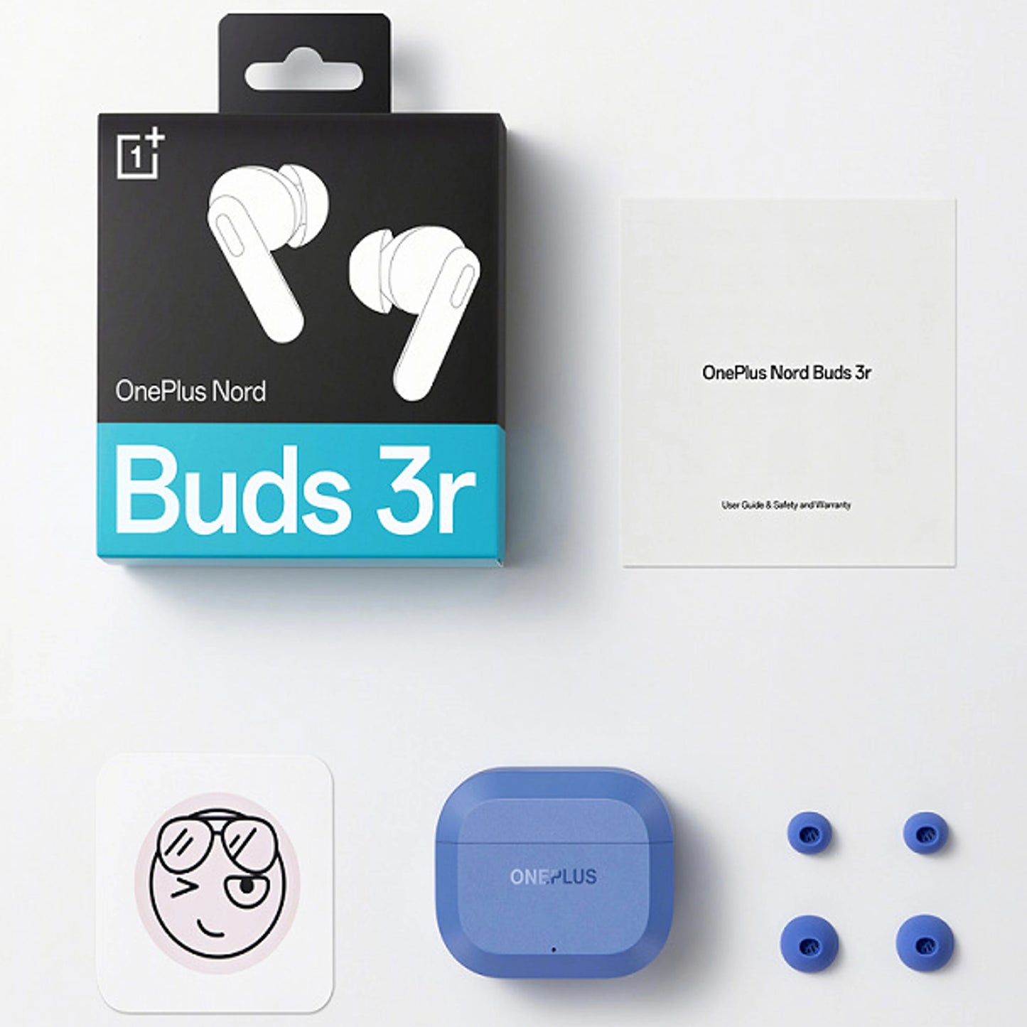 Handsfree Bluetooth OnePlus Nord Buds 3R, TWS, MultiPoint, Albastru 5481159040