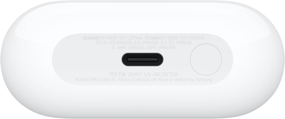 Handsfree Bluetooth Samsung Galaxy Buds3 Pro, Alb SM-R630NZWAEUE