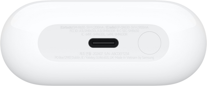 Handsfree Bluetooth Samsung Galaxy Buds3 Pro, Alb SM-R630NZWAEUE