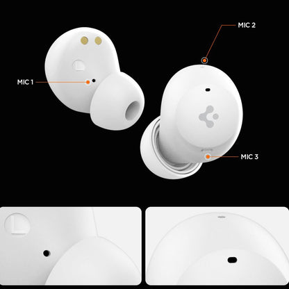 Handsfree Bluetooth Spigen SA2401, TWS, ANC, Negru ASD07887
