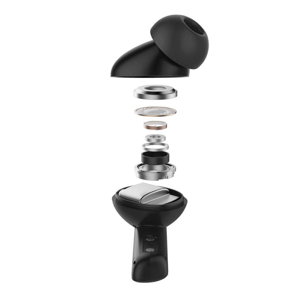 Handsfree Bluetooth Spigen SA2402, TWS, ANC, Alb