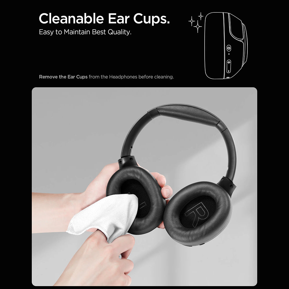 Handsfree Bluetooth Spigen SA2403, A2DP, ANC, Negru