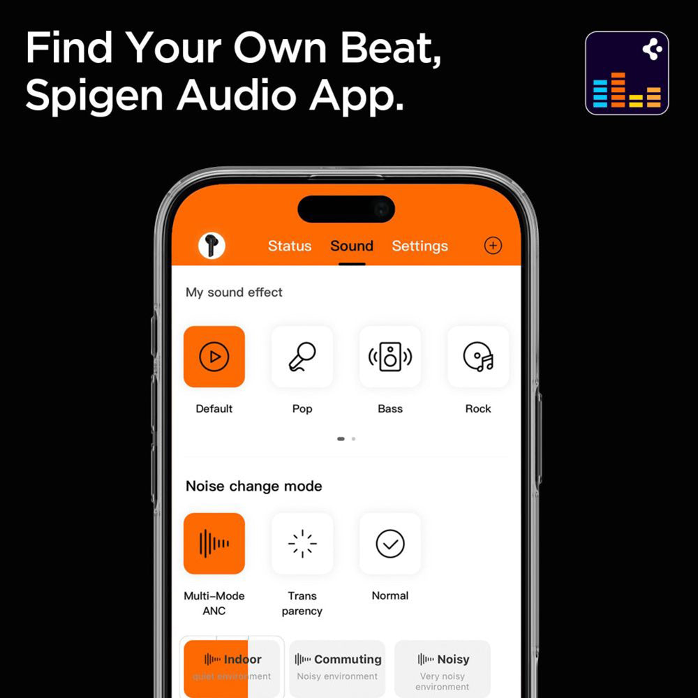 Handsfree Bluetooth Spigen SA2403, A2DP, ANC, Negru