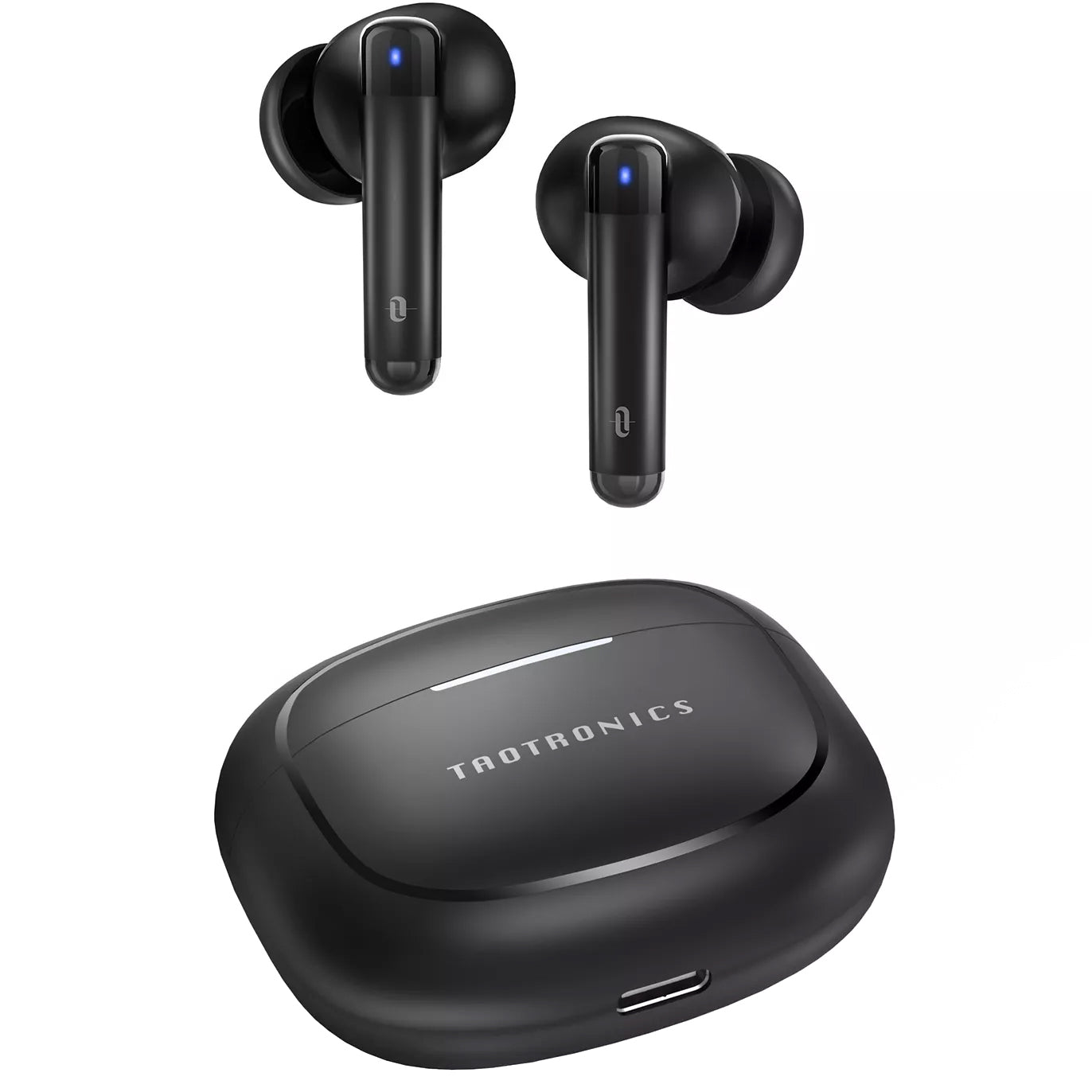 Handsfree Bluetooth TaoTronics TT-BH1120, TWS, Negru