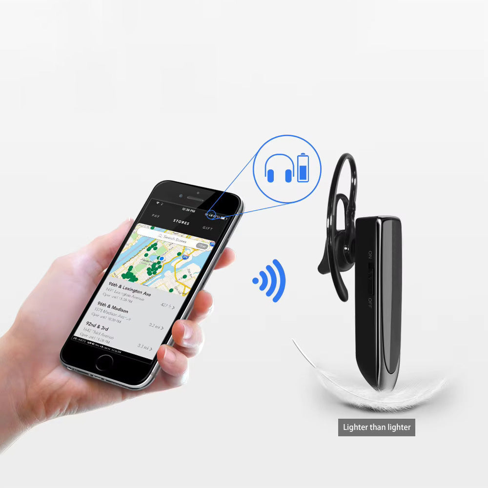 Handsfree Bluetooth Techsuit CB1 UrbanEar, A2DP, Negru