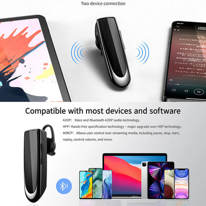 Handsfree Bluetooth Techsuit CB1 UrbanEar, A2DP, Negru