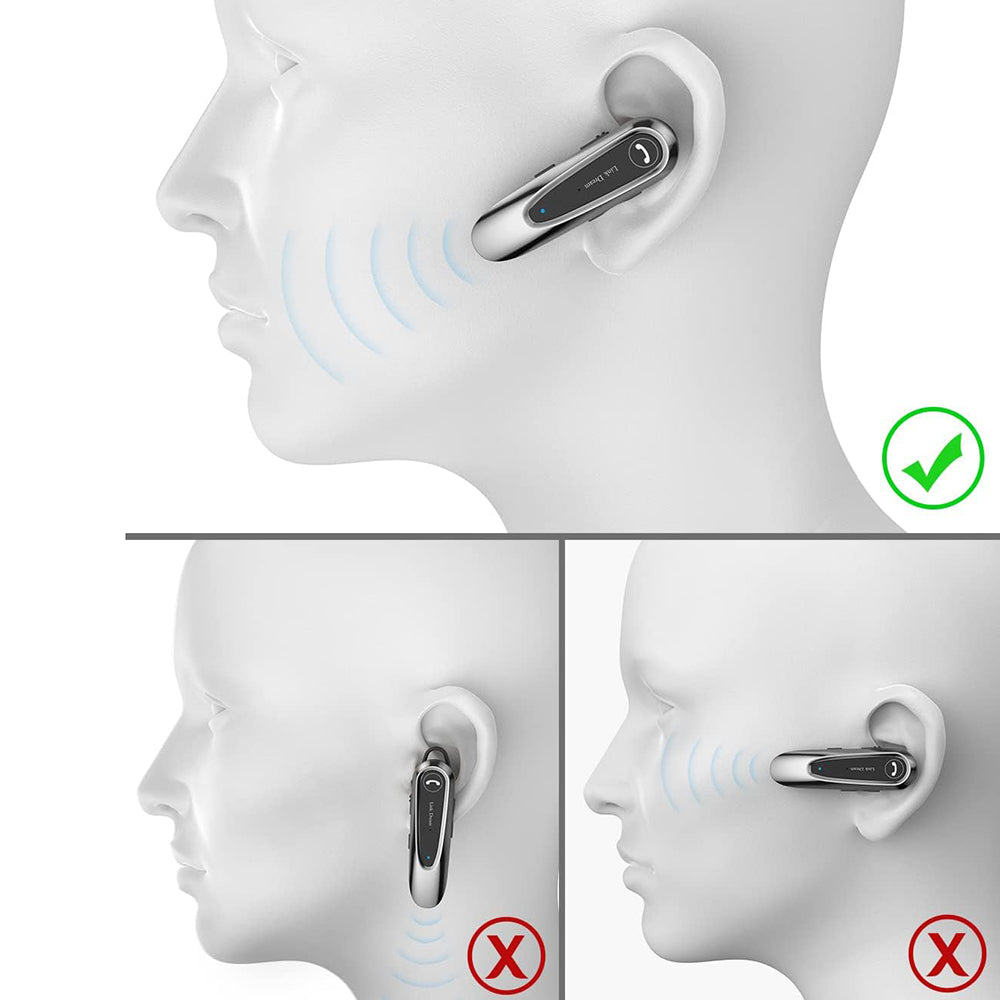 Handsfree Bluetooth Techsuit CB2 AirTalk, A2DP, Negru