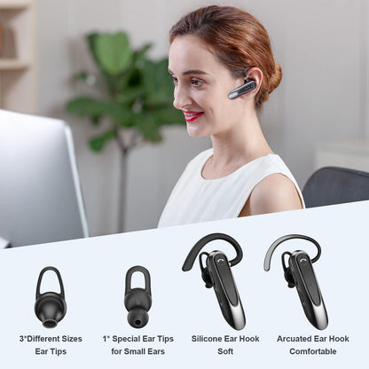 Handsfree Bluetooth Techsuit CB2 AirTalk, A2DP, Negru
