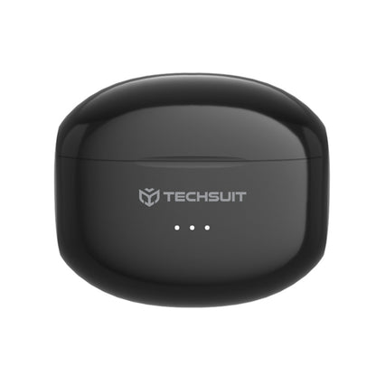 Handsfree Bluetooth Techsuit CW1 Audira Pro, TWS, ANC, Negru