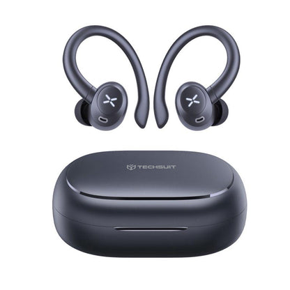 Handsfree Bluetooth Techsuit CW4 AirTune, TWS, Negru