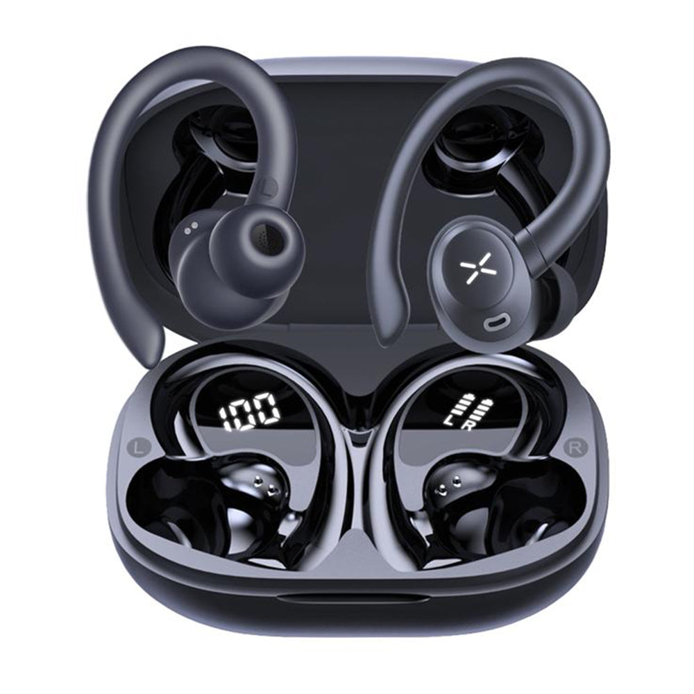 Handsfree Bluetooth Techsuit CW4 AirTune, TWS, Negru