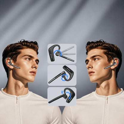 Handsfree Bluetooth Techsuit  PowerTalks G6, MultiPoint, A2DP, Negru