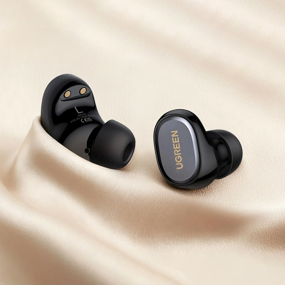 Handsfree Bluetooth UGREEN Dots (75627), TWS, MultiPoint, Alb