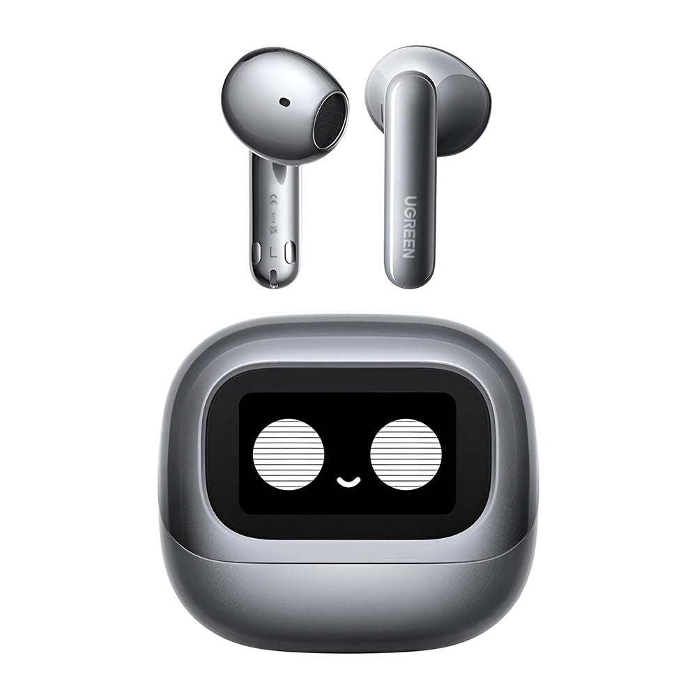 Handsfree Bluetooth UGREEN HiTune H6 Magic WS216 (75288), TWS, ANC, MultiPoint, Gri
