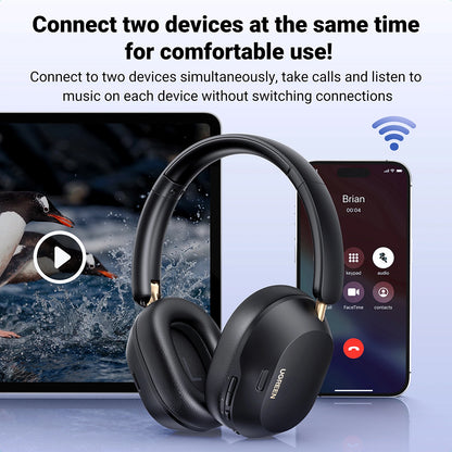 Handsfree Bluetooth UGREEN HiTune Max5C HP203, A2DP, ANC, Albastru