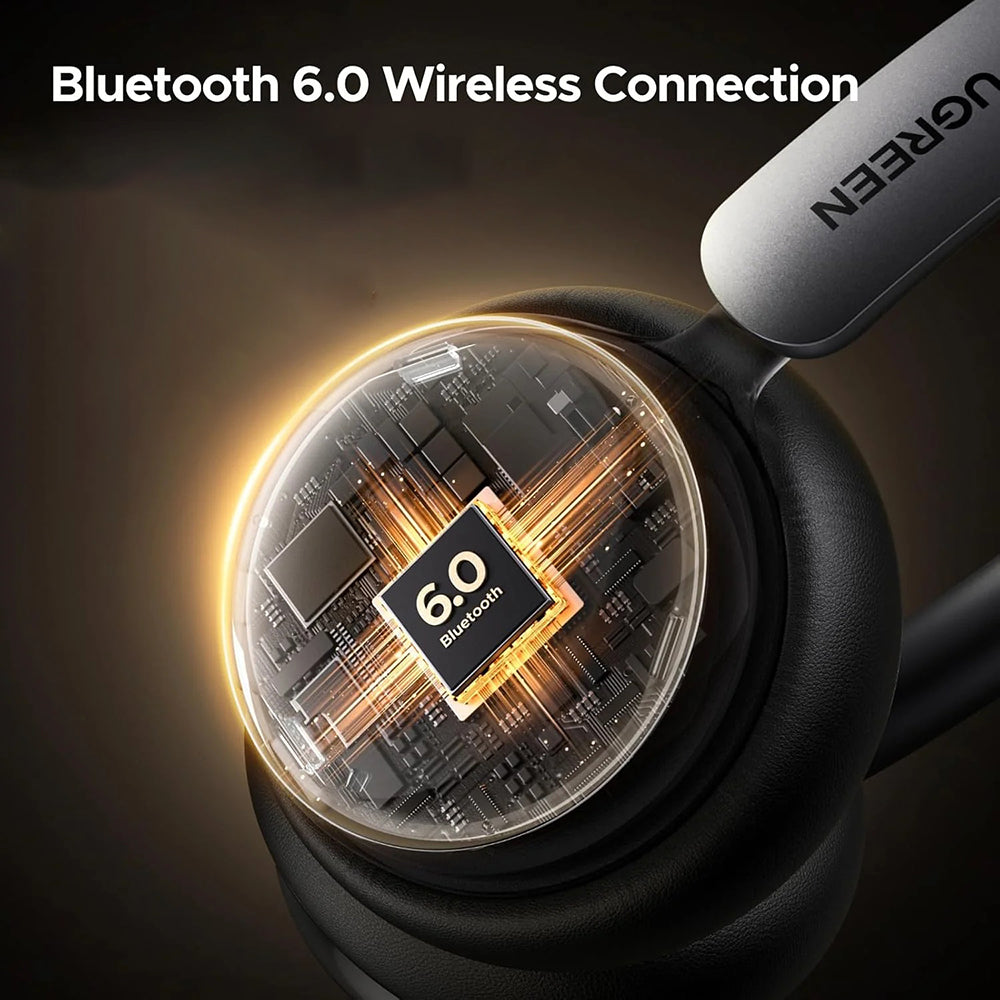 Handsfree Bluetooth UGREEN HiTune Studio Plus HP207, A2DP, ANC, Bej