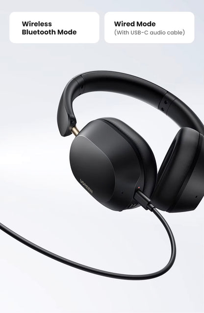 Handsfree Bluetooth UGREEN HP203, A2DP, ANC, Negru