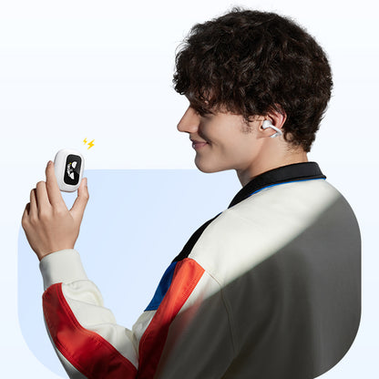 Handsfree Bluetooth UGREEN S6 ClipBuds Magic WS208, TWS, Alb