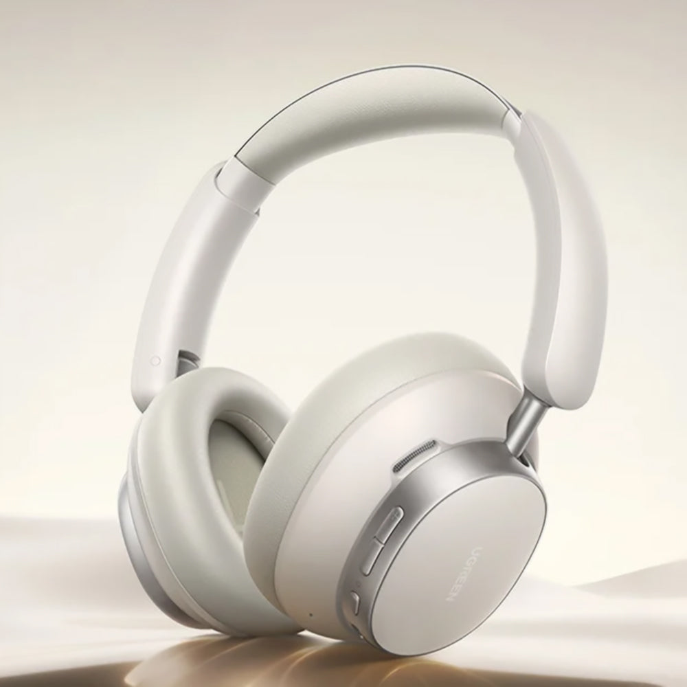 Handsfree Bluetooth UGREEN Studio Pro HP206, A2DP, ANC, Alb