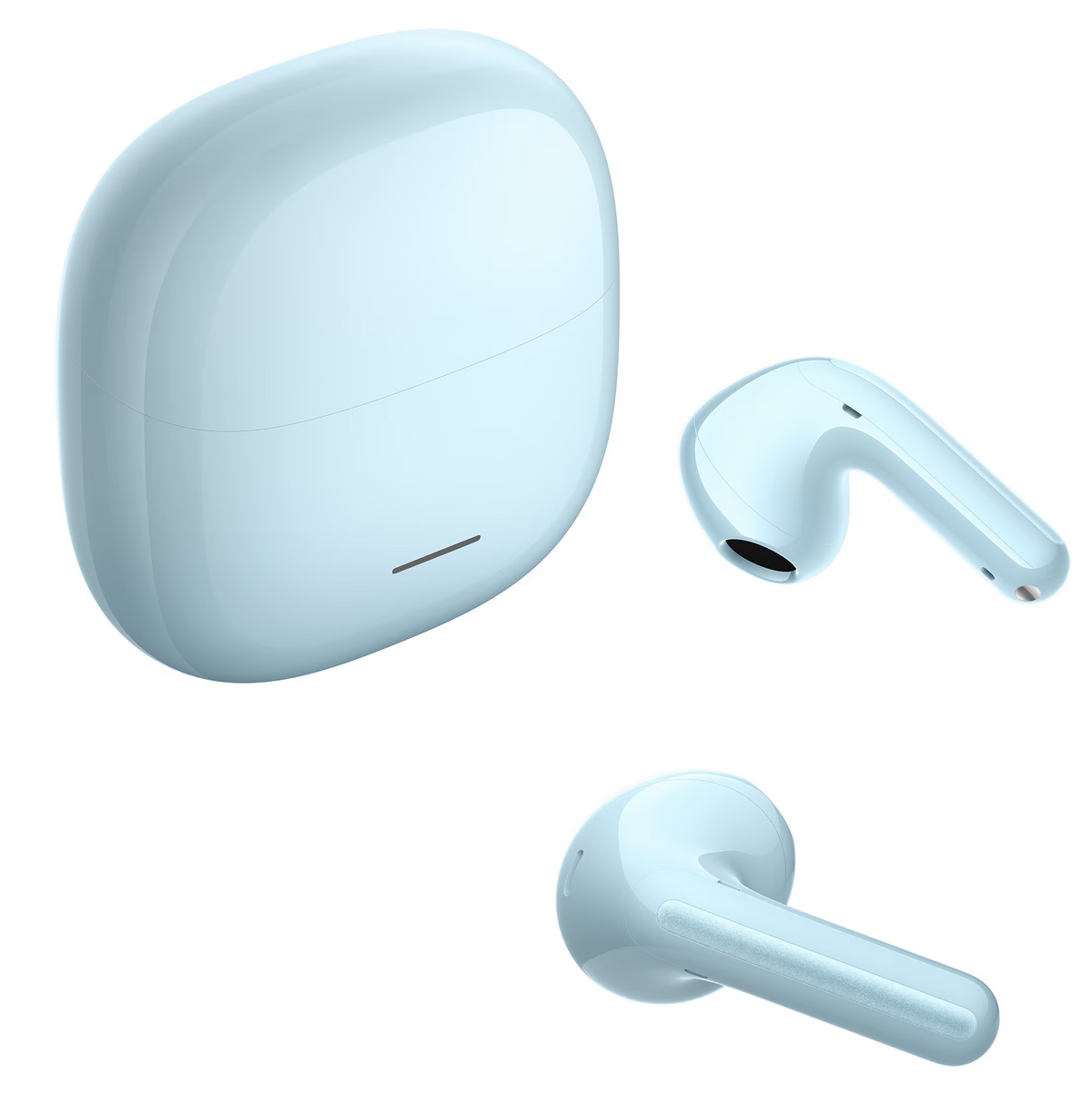 Handsfree Bluetooth Xiaomi Redmi Buds 8 Active, TWS, MultiPoint, Albastru BHR08JPGL