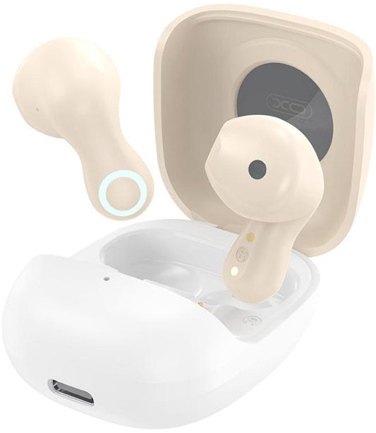 Handsfree Bluetooth XO Design G28, TWS, Bej