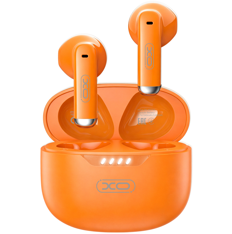 Handsfree Bluetooth XO Design G50, TWS, Portocaliu