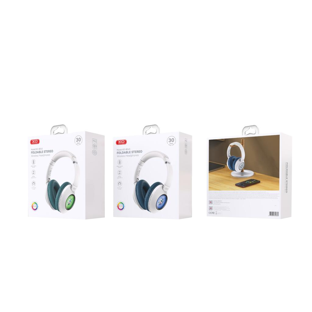 Handsfree Bluetooth XO Design BE43, A2DP, Albastru