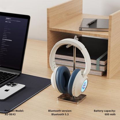 Handsfree Bluetooth XO Design BE43, A2DP, Albastru