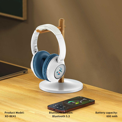 Handsfree Bluetooth XO Design BE43, A2DP, Albastru
