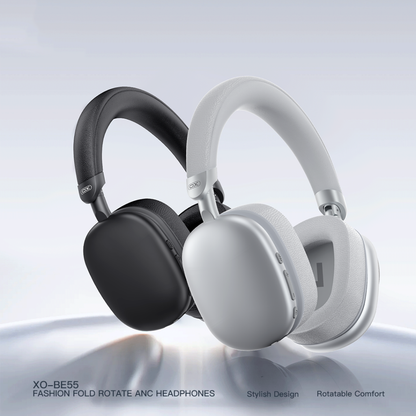 Handsfree Bluetooth XO Design BE55, A2DP, ANC, Argintiu
