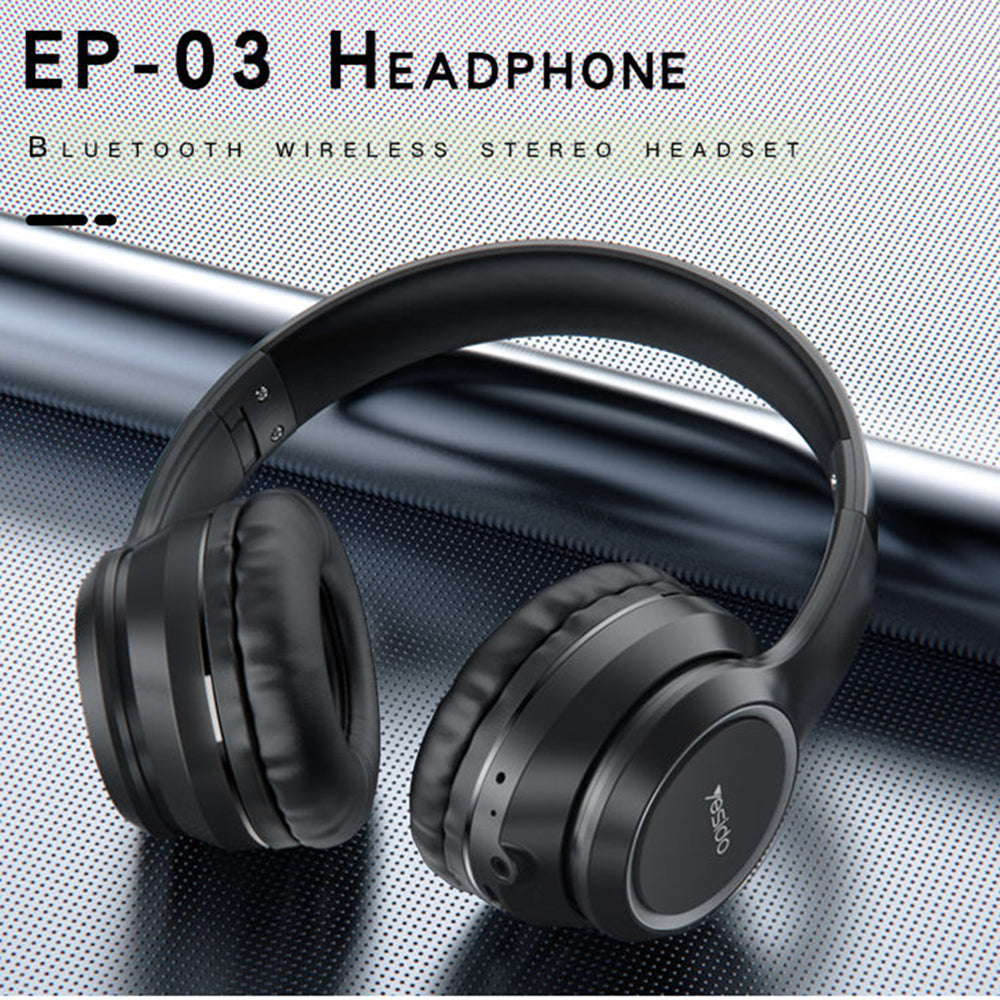 Handsfree Bluetooth Yesido EP03, A2DP, Negru