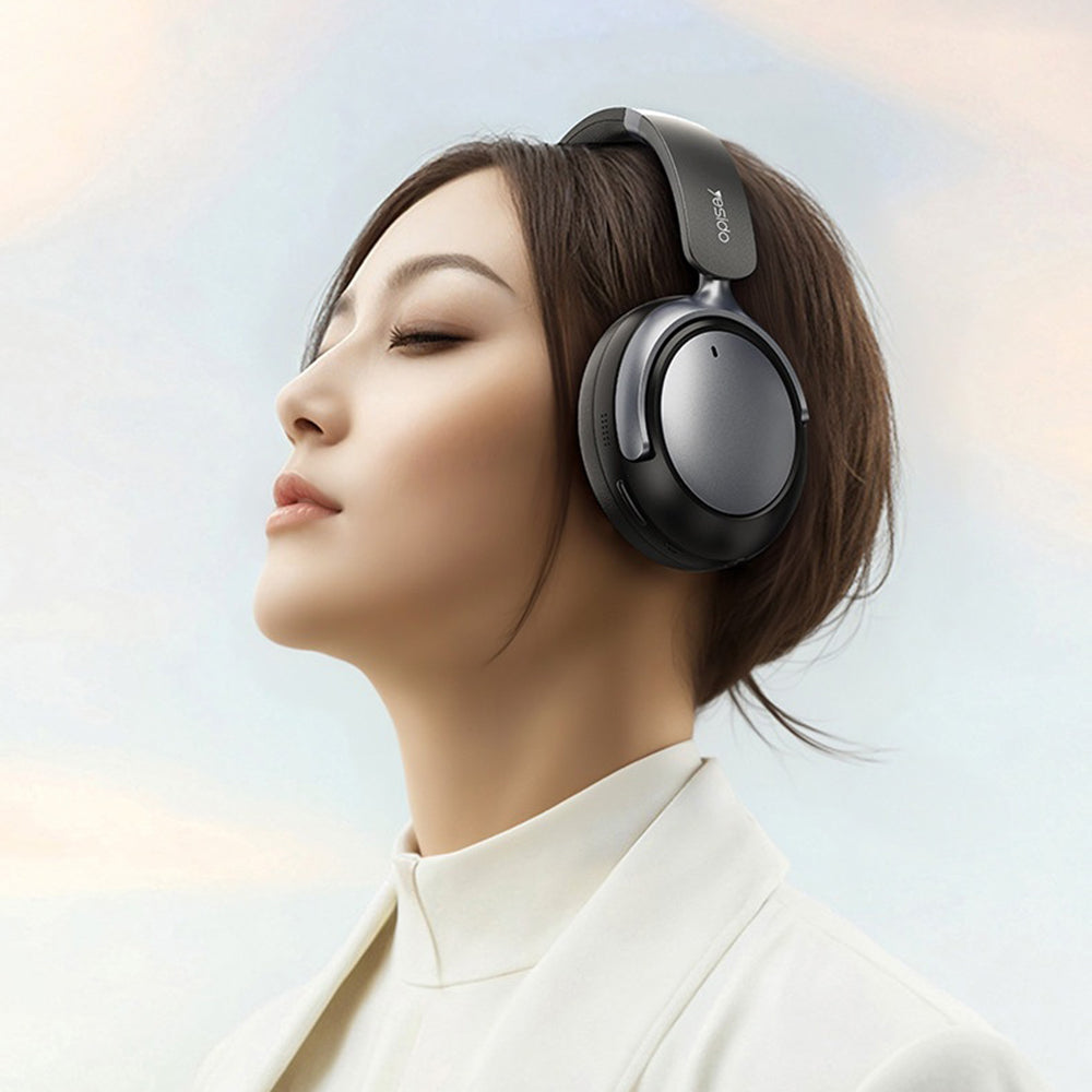 Handsfree Bluetooth Yesido EP07, A2DP, ANC, Negru