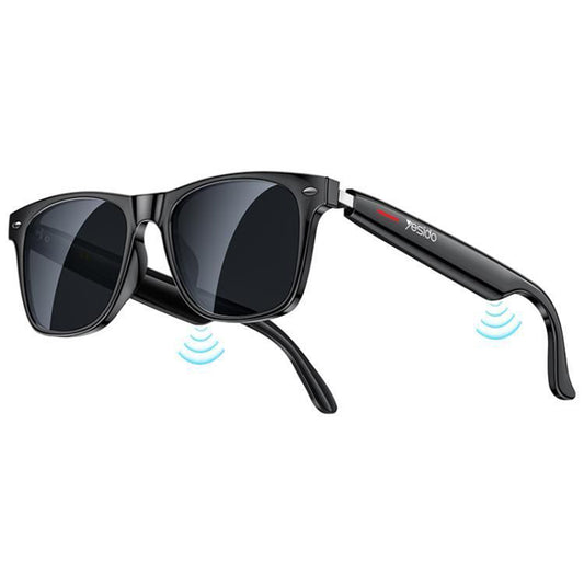 Handsfree Bluetooth Yesido IO35, Tip Ochelari de Soare Unisex, A2DP, Negru