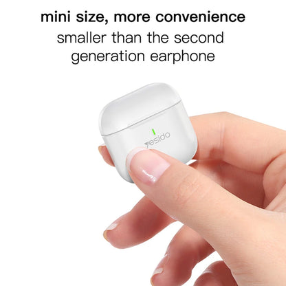 Handsfree Bluetooth Yesido TWS17, TWS, Alb