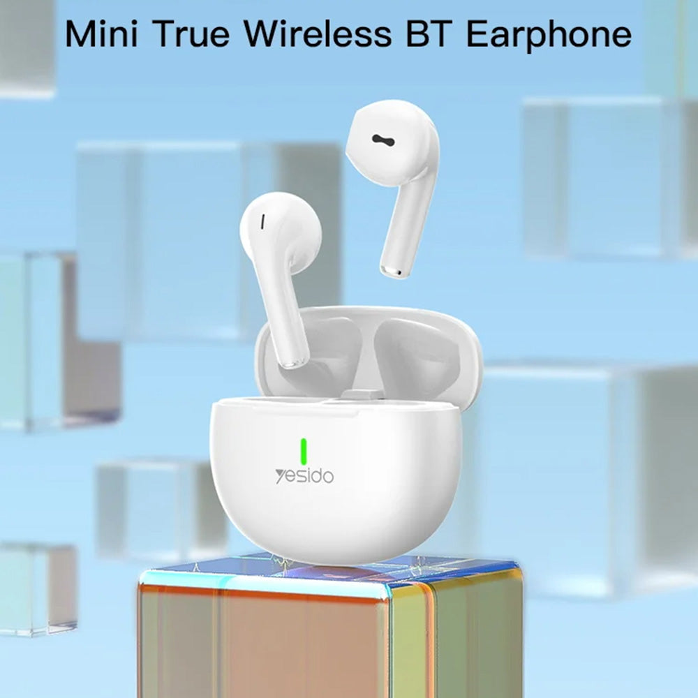 Handsfree Bluetooth Yesido TWS18, TWS, Alb