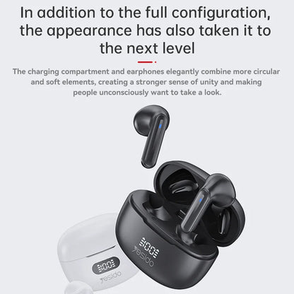 Handsfree Bluetooth Yesido TWS19, TWS, Negru