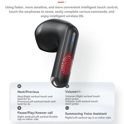 Handsfree Bluetooth Yesido TWS19, TWS, Negru